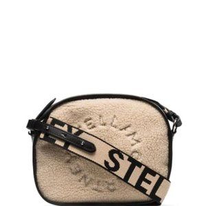 Stella McCartney eco shearling camera bag